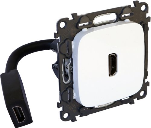 Розетка HDMI без рамки Legrand Valena Allure 1-м. белый картинка